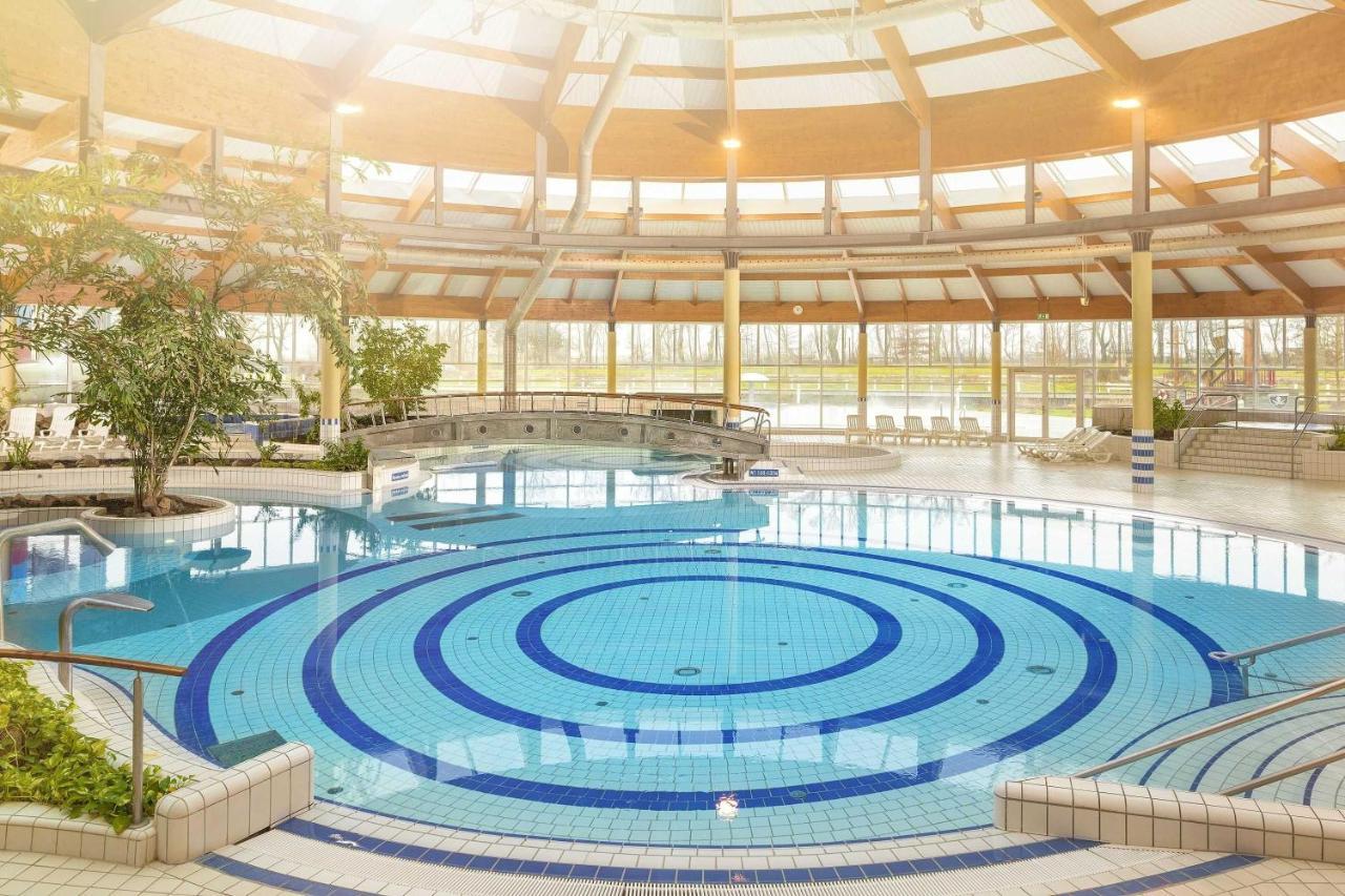 Meeresblick Residenzen FeWo 68 deluxe, inklusive Sauna und Schwimmbadnutzung im AHOI Sellin Goehren  Exterior foto