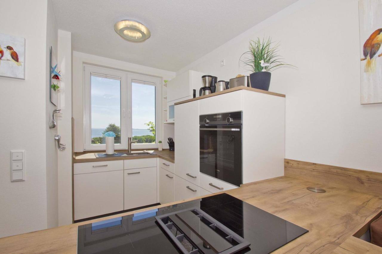 Meeresblick Residenzen FeWo 68 deluxe, inklusive Sauna und Schwimmbadnutzung im AHOI Sellin Goehren  Exterior foto