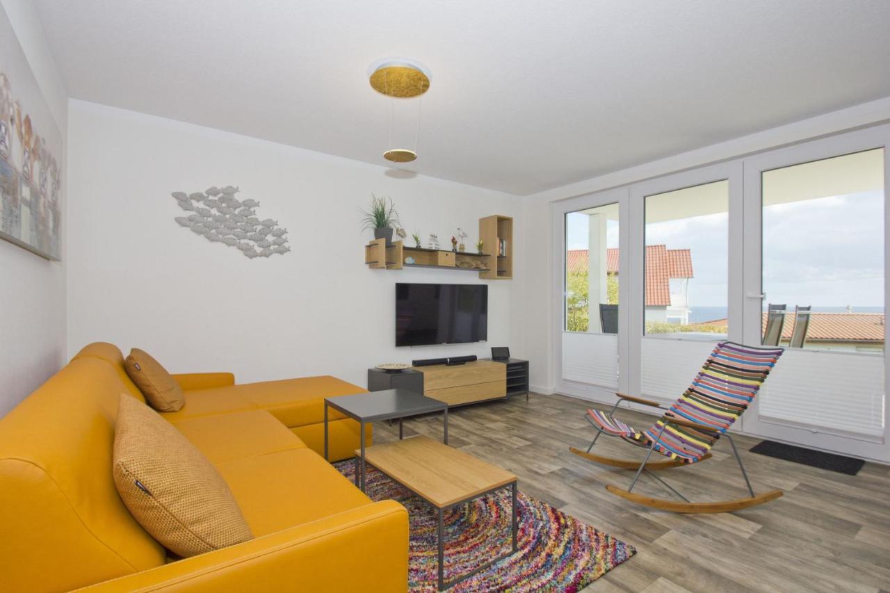 Meeresblick Residenzen FeWo 68 deluxe, inklusive Sauna und Schwimmbadnutzung im AHOI Sellin Goehren  Exterior foto