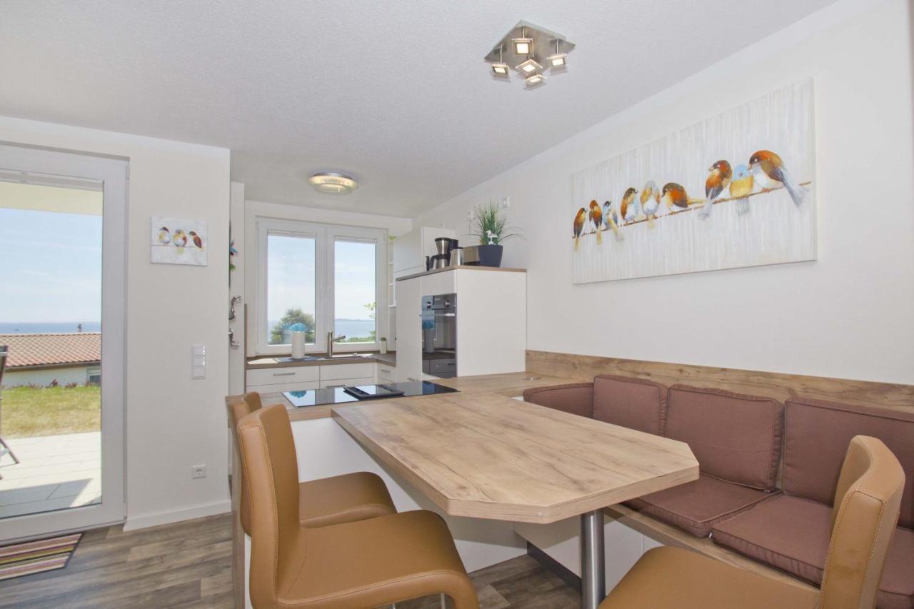 Meeresblick Residenzen FeWo 68 deluxe, inklusive Sauna und Schwimmbadnutzung im AHOI Sellin Goehren  Exterior foto